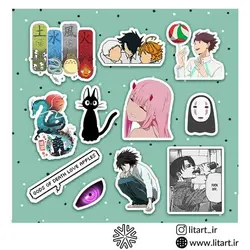 استیکرپک انیمه کد ans1