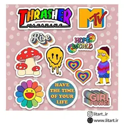 استیکرپک Indie کد aes9