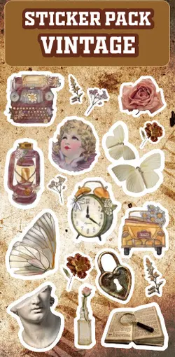 استیکرپک Vintage کد cnb42