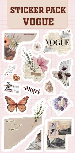 استیکرپک Vintage کد cnb27