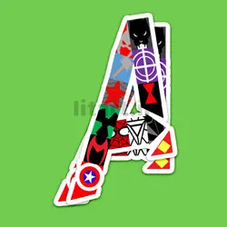 استیکر Marvel & DC کد md8