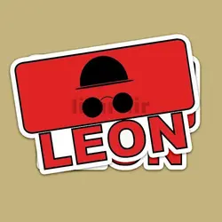 استیکر Leon کد le11