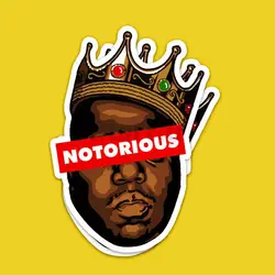 استیکر Hip Hop کد hop25