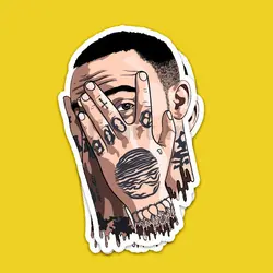 استیکر Hip Hop کد hop22