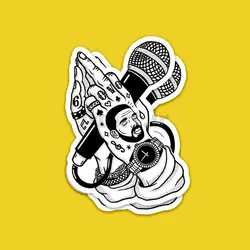 استیکر Hip Hop کد hop11