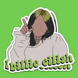 استیکر Billie eilish کد bl7