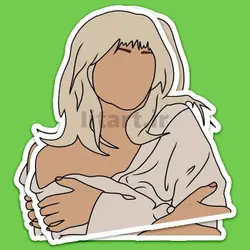 استیکر Billie eilish کد bl1