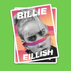 استیکر Billie eilish کد bl22