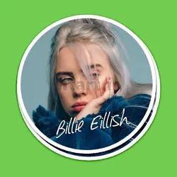 استیکر Billie eilish کد bl23