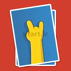 استیکر Simpsons کد si4