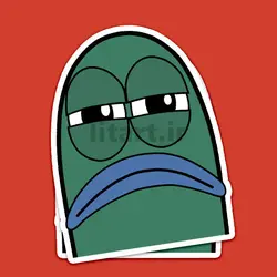 استیکر Sponge bob کد sb44