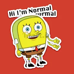 استیکر Sponge bob کد sb41