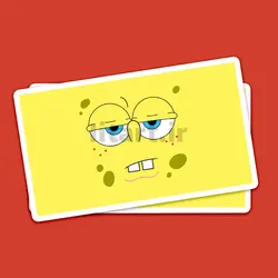 استیکر Sponge bob کد sb37