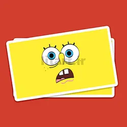 استیکر Sponge bob کد sb36