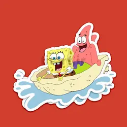 استیکر Sponge bob کد sb34