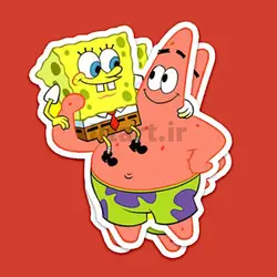 استیکر Sponge bob کد sb30