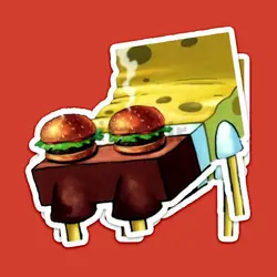 استیکر Sponge bob کد sb21