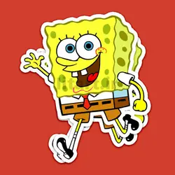 استیکر Sponge bob کد sb17