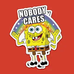 استیکر Sponge bob کد sb6