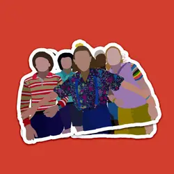 استیکر Stranger things کد st17