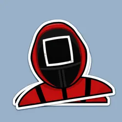 استیکر Squid game کد sg14