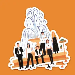 استیکر Friends کد fr36