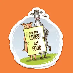 استیکر Vegetarians کد veg33