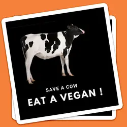 استیکر Vegetarians کد veg8