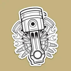 استیکر Biker کد br26