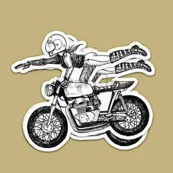 استیکر Biker کد br22