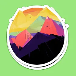 استیکر Geometric کد geo24