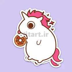 استیکر Unicorn کد uc12