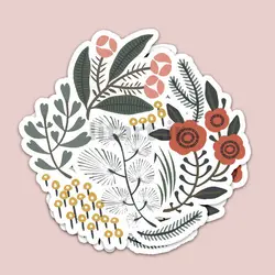 استیکر Floral کد fl44