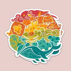 استیکر Animal کد am7