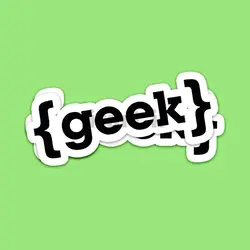 استیکر Geek کد gk37