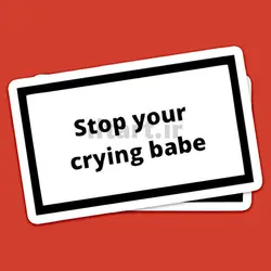 استیکر Text sticker کد txt11
