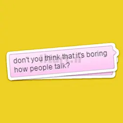 استیکر Text sticker کد txt214