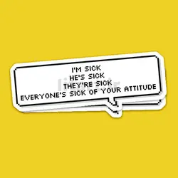 استیکر Text sticker کد txt224