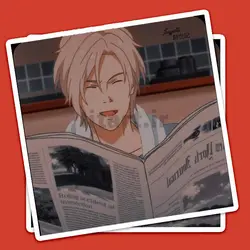 استیکر Banana fish کد bnf29