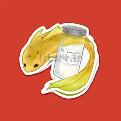 استیکر Banana fish کد bnf11