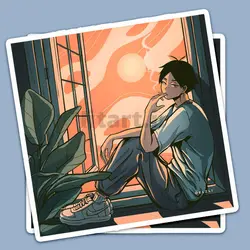 استیکر Haikyuu کد hik116