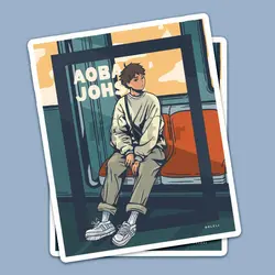 استیکر Haikyuu کد hik33