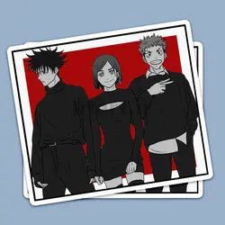 استیکر Jujutsu kaisen کد jk47