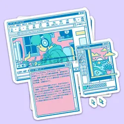 استیکر Lofi کد lo5