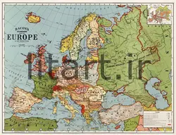 پوستر نقشه های قدیمی کد Map30