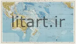 پوستر نقشه های قدیمی کد Map35