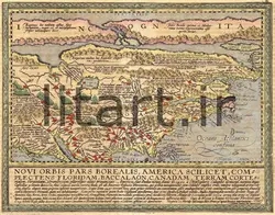 پوستر نقشه های قدیمی کد Map5