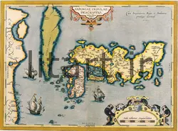 پوستر نقشه های قدیمی کد Map22