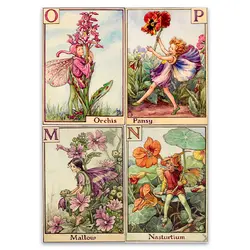 پک پوستر 4 عددی پری کد alfairypack4