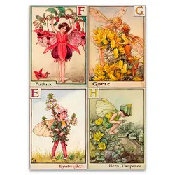 پک پوستر 4 عددی پری کد alfairypack2